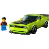 Konstruktora rotaļu auto LEGO Speed Champions Dodge Challenger SRT Hellcat 77237 — 390 detaļas, 1 minifigūra, vecumam 9+