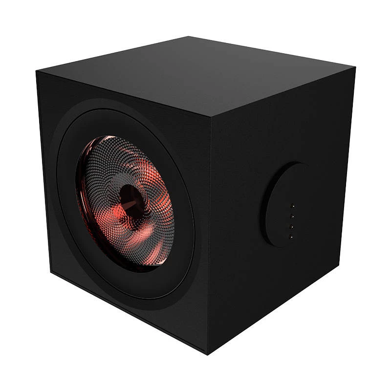 Viedā galda lampa Yeelight Cube — daudzkrāsu, Wi-Fi/Bluetooth, 2,4 GHz, Bluetooth 5.0, maiņstrāva 100–240 V, 1,5 m kabelis, melna