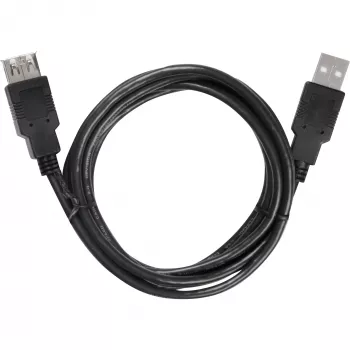 USB A uz USB A kabelis GEMBIRD 68904, USB 2.0, 3 m, melns