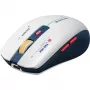 Bezvadu spēļu pele DEFENDER MM-282 RF — piemērota abām rokām, optiska, 1800 DPI, 5 pogas, USB, darbināma ar baterijām