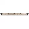 Patch Panel Digitus CAT 6 Class E High Density Shielded Melns