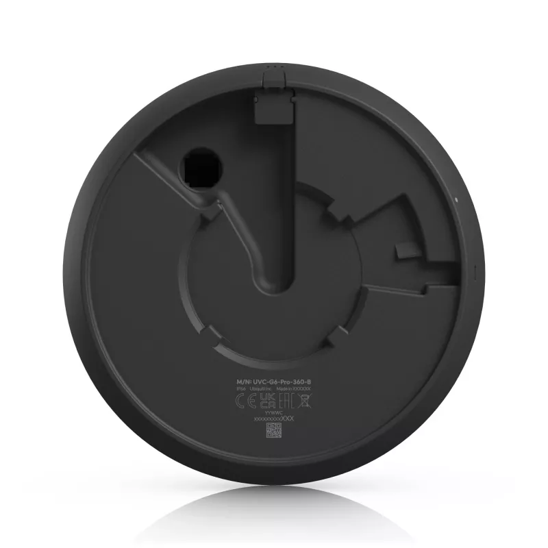IP drošības kamera UBIQUITI G6 Pro 360 — kupola tipa, iekštelpām/ārā, 3504×3504, 1/1,6 collu sensors, 180° skata leņķis, IR 15 m, vadu
