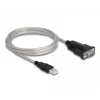 DeLOCK Adapteris USB 2.0 Type-A uz seriālo RS-232 D-Sub 9 + D-Sub 25