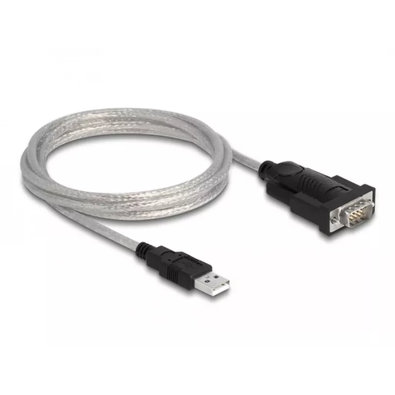 DeLOCK Adapteris USB 2.0 Type-A uz seriālo RS-232 D-Sub 9 + D-Sub 25