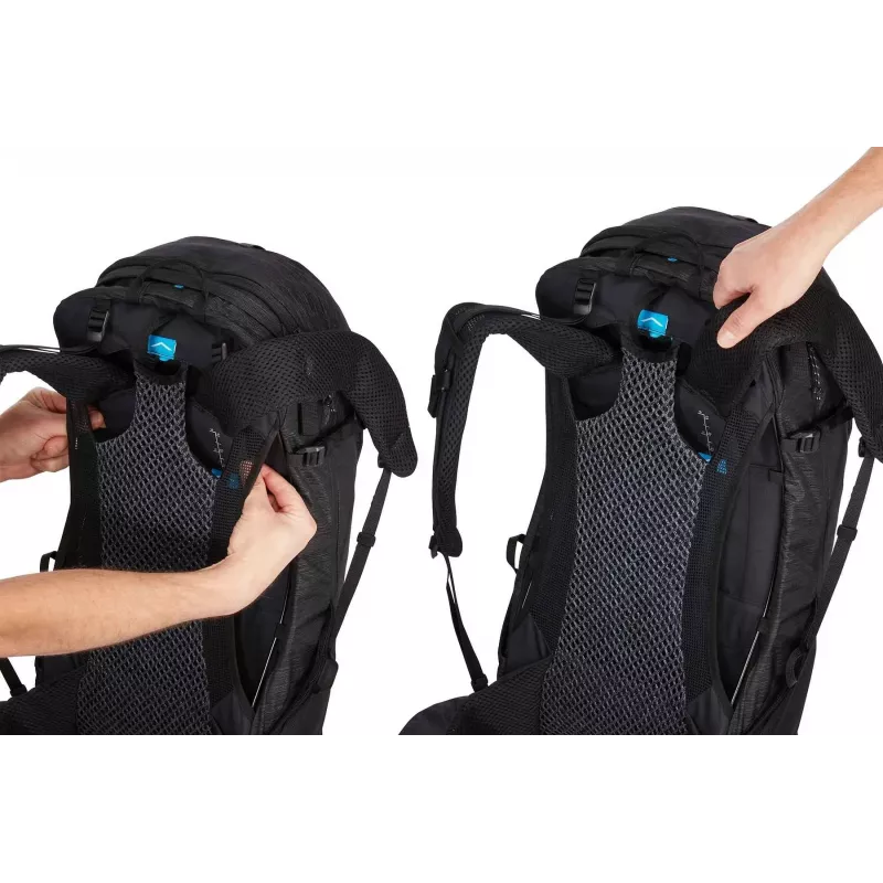 Thule 4503 Topio 30L vīriešu mugursoma pārgājieniem, melna