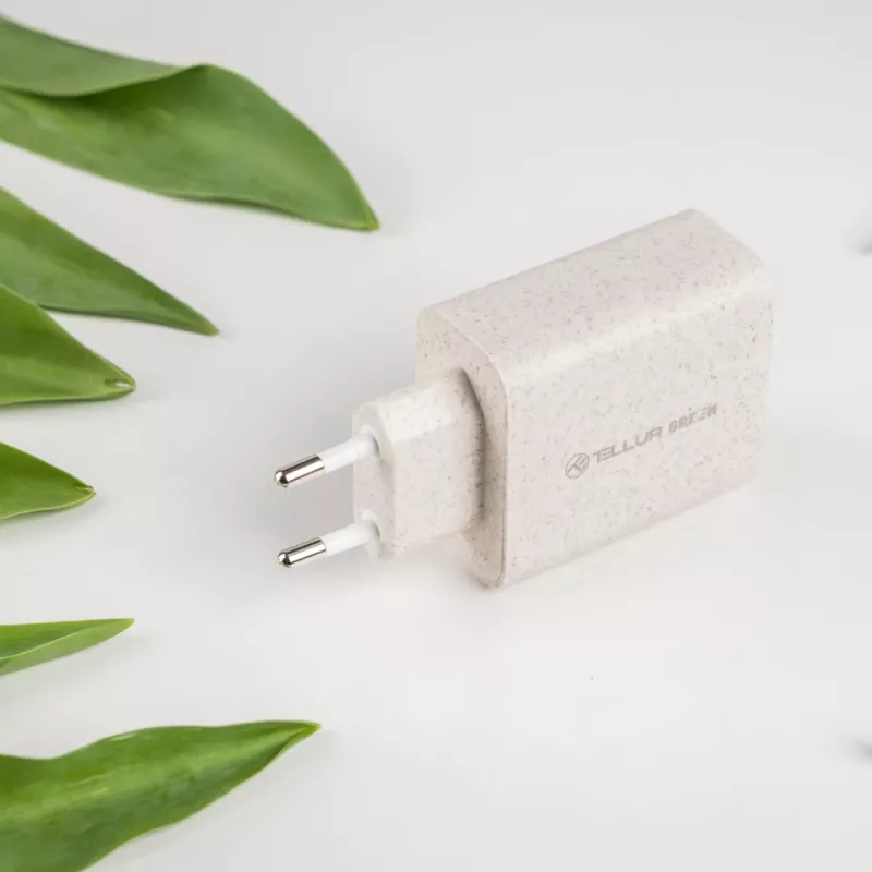 Lādētājs Tellur TLL151321 Type-C PD20W USB QC3.0, 20W PD un QC3.0 ātrā uzlāde