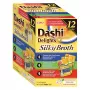 Mitrā kaķu barība INABA Dashi Delights Silky Broth Chicken mix, 12×40 g paciņas, pilnvērtīga barība pieaugušiem kaķiem