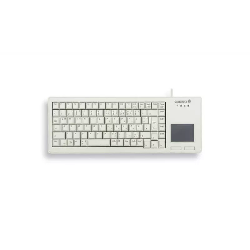 CHERRY XS skārienpaliktņa tastatūra, universāla, USB, QWERTZ, vācu, pelēka