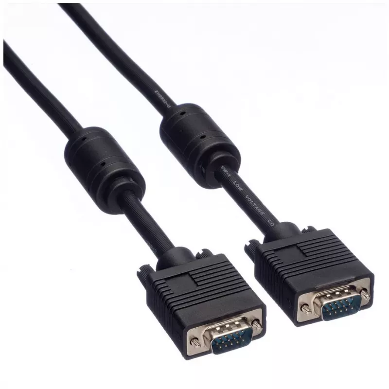 VGA kabelis ROLINE High Quality Ferrite DDC HD15 M/M 20 m