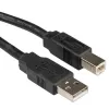 USB 2.0 kabelis A-B tipa ROLINE 0,8 m