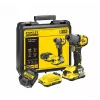 Elektriskais skrūvgriezis STANLEY SFMCF830D2K-QW 18V Li-Ion, 2 Ah x2, 3 pārnesumi, 203 N·m, 3200 apgr./min, LED, pistoles rokturis