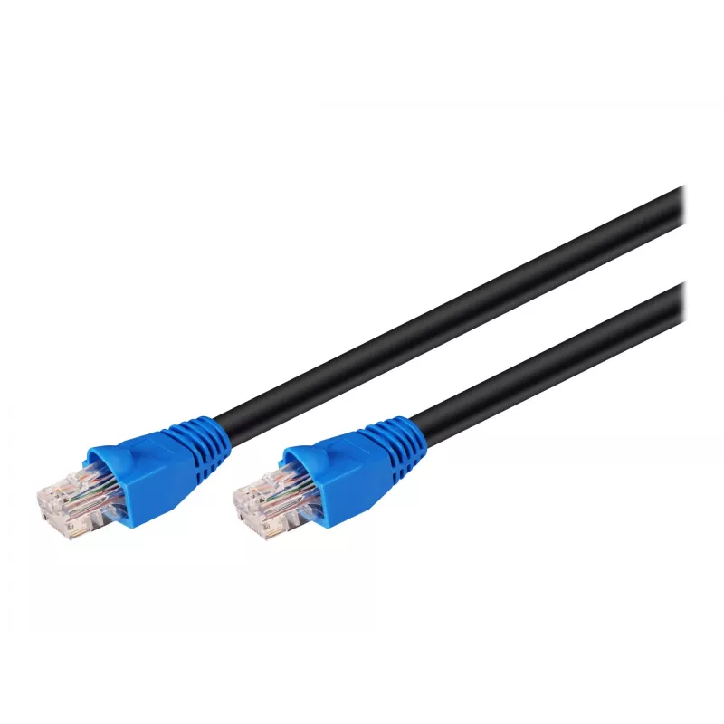 Goobay 94393 Ethernet Patch Cable Black