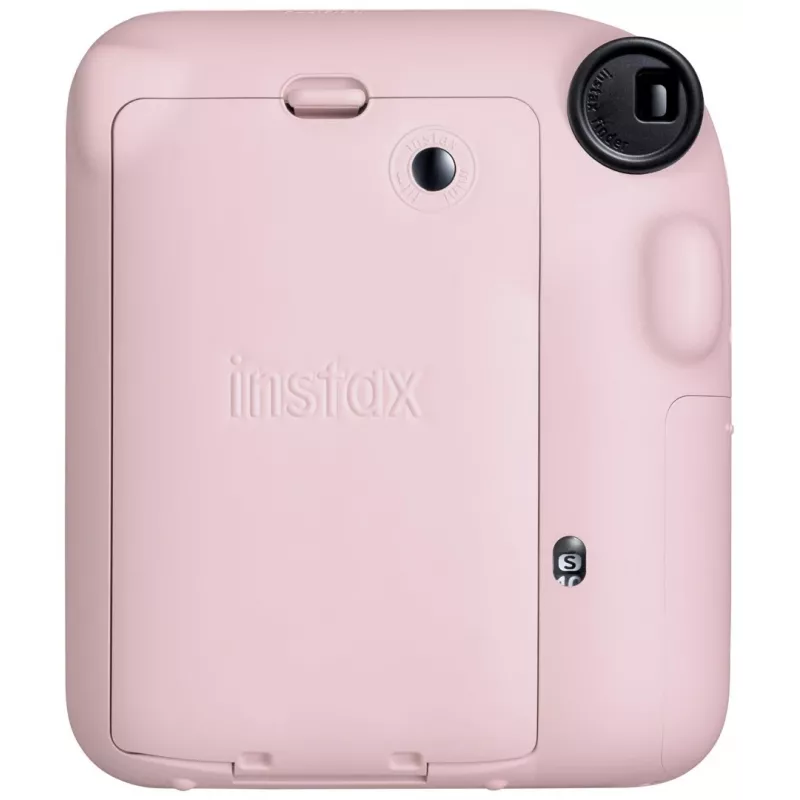Momentfoto kamera Fujifilm Instax Mini 12 Rozā — attēls 86×54 mm, filma 62×46 mm, fokusa attālums 60 mm