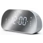 Pulksteņa radio Muse M-170CMR — digitālais pulksteņa radio, 1,2 collu LED displejs, FM, maiņstrāva 230 V, AAA rezerves baterija, spogulis/baltā krāsā