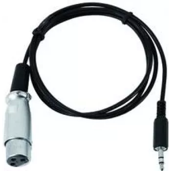 DMX adapteris EUROLITE 51916210, 3,5 mm TRS uz XLR, 1 m kabelis