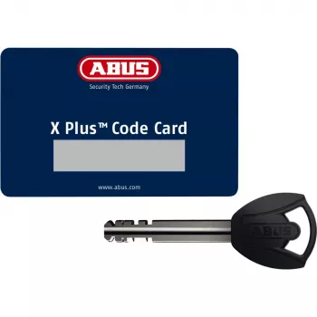 ABUS 59715 Fahrradschloss Melns - Red 1200 mm Kettenschloss (59715)