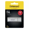 USB zibatmiņa Intenso Alu Line 32GB, sudraba