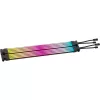 iCUE ARGB PSU kabeļu sloksnes, LED lentes 2x 240 mm, barošanas blokam - kabelis