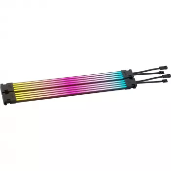 iCUE ARGB PSU kabeļu sloksnes, LED lentes 2x 240 mm, barošanas blokam - kabelis