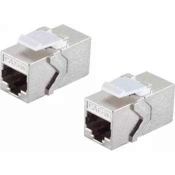 Keystone RJ45 Connector ShiverPeaks CAT6A STP, 2 gab.