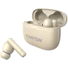 Canyon CNS-TWS10BG Bezvadu austiņas un mikrofons True Wireless Stereo (TWS) Iekšauss zvaniem/mūzikai/sportam/ikdienas lietošanai USB Type-C Bluetooth Bēšs (CNS-TWS10BG)