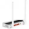 Galda maršrutētājs TOTOLINK N300RT — vienas joslas 2,4 GHz Wi‑Fi 4, 300 Mbps, 5x RJ-45 Fast Ethernet porti, 2 ārējās 5 dBi antenas