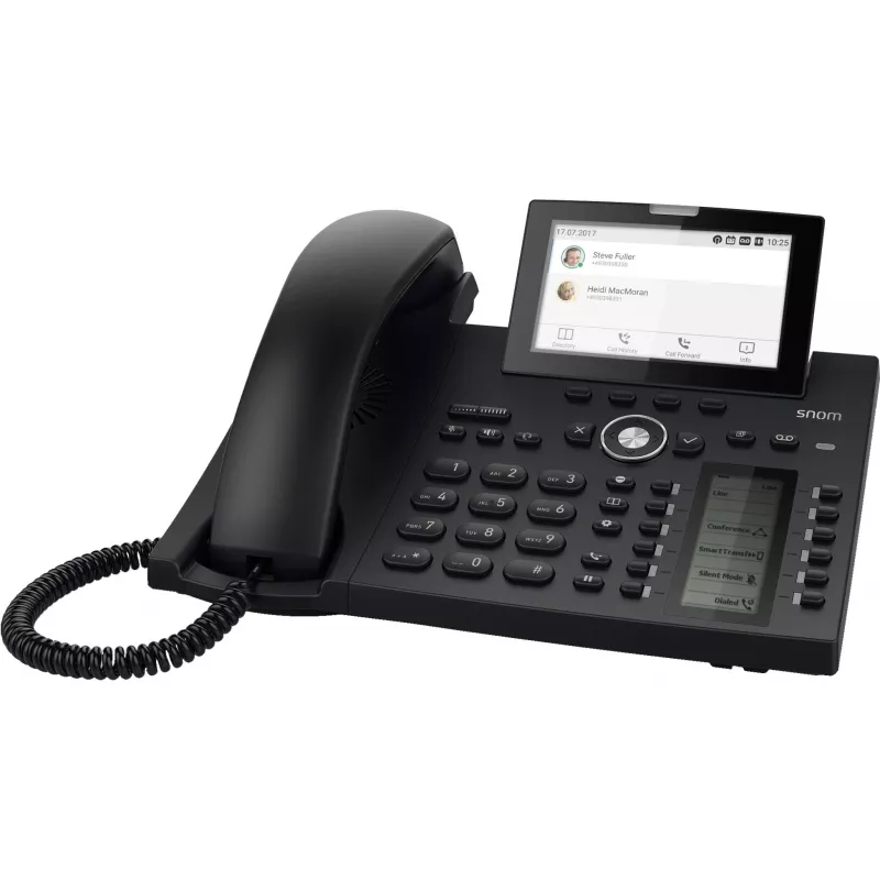 SNOM D385N melns bez Bluetooth bez barošanas bloka (00004600)