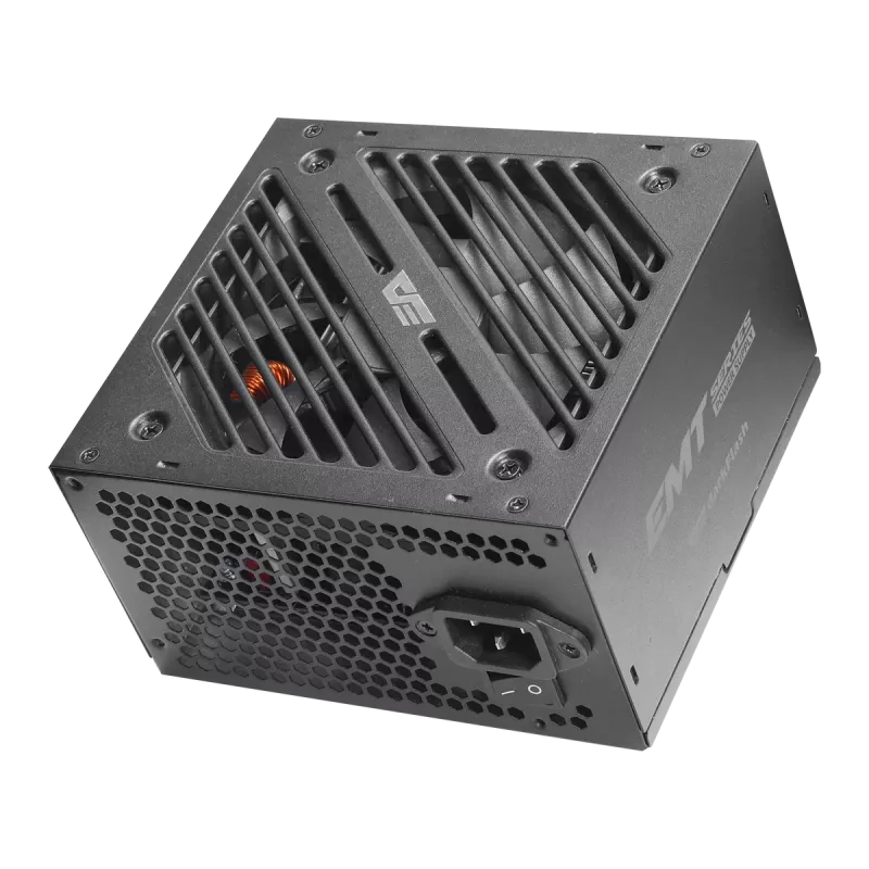Barošanas bloks DarkFlash EMT850 Melns — galddatora PSU, 850 W, ATX formas faktors