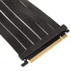 Kolink PCI Express 5.0 x16 uz x16 paaugstināšanas kabelis, 90 grādi, melns – 30 cm