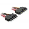 SATA kabelis DeLOCK 84362 0.2m sarkans