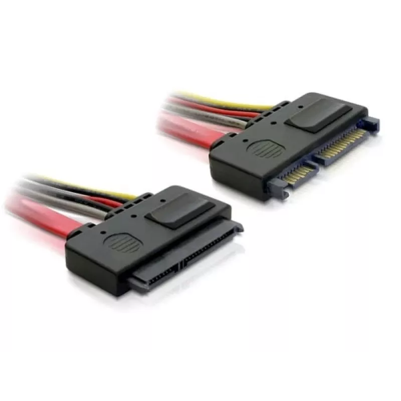 SATA kabelis DeLOCK 84362 0.2m sarkans