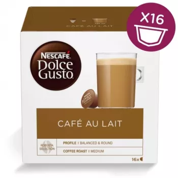 Nescafe Dolce Gusto Cafe Au Lait kafija, 16 kapsulas