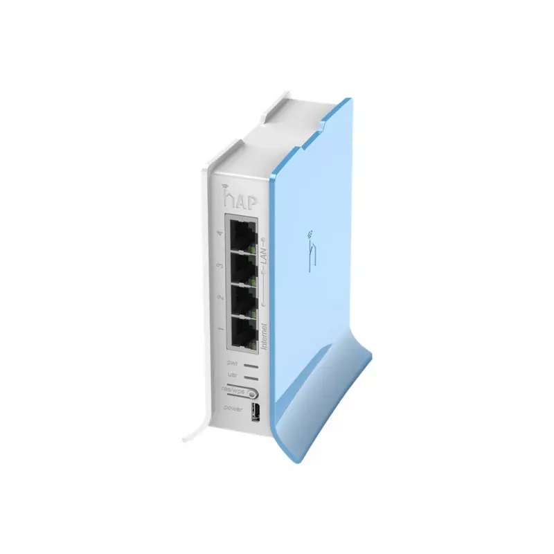 MikroTik | RB941-2nD-TC hAP Lite | Piekļuves punkts | 802.11n | 2.4GHz | 10/100 Mbit/s | Ethernet LAN (RJ-45) porti 4 | MU-MiMO Jā | nav PoE