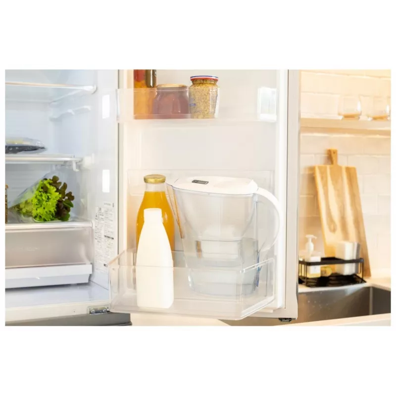 Brita Marella XL jug + 4 Maxtra cartridges (Balts)