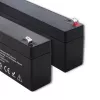 Hermētiska AGM baterija QOLTEC 12V 2.3Ah UPS un rezerves sistēmām, maksimālā izlāde 34.5A