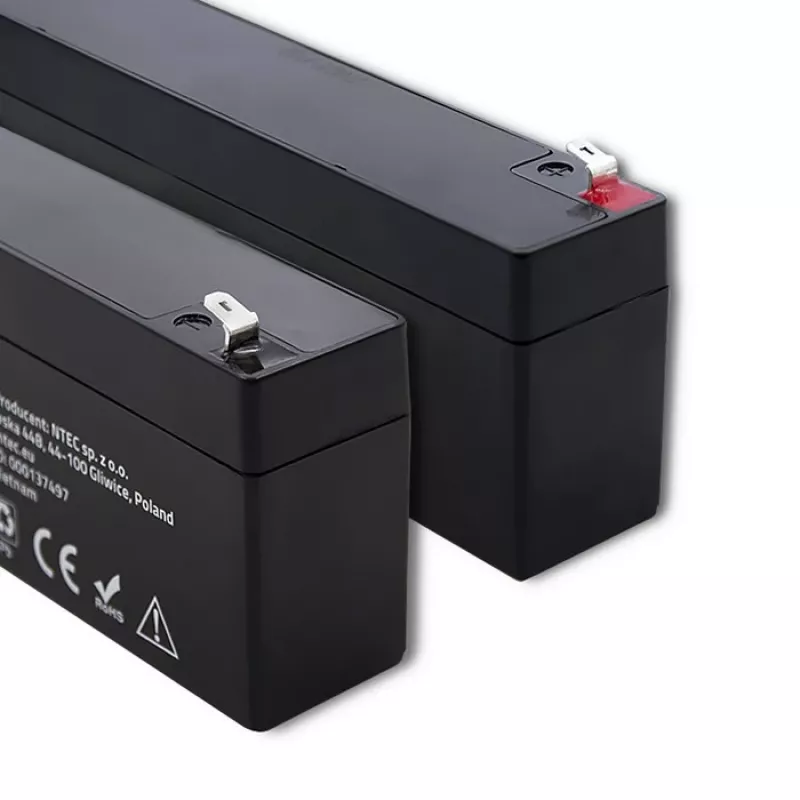Hermētiska AGM baterija QOLTEC 12V 2.3Ah UPS un rezerves sistēmām, maksimālā izlāde 34.5A