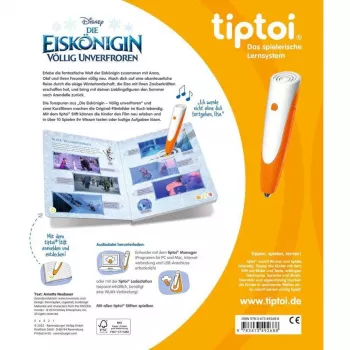 tiptoi Frozen - Completely Unfrozen, mācību grāmata