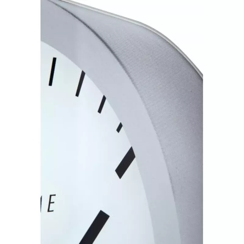 NeXtime klok 3031 Magic - Stripe, 25x35,2 cm, sienas, balts