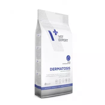 VET EXPERT Veterinary Diet Dermatosis Dog Salmon & Potato - sausā suņu barība - 2 kg