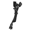 Phanteks PH-CB-DRGB3P_MB - 3-pin - 2 x Molex (3-pin) - taisns - taisns - melns - mātesplate (PH-CB-DRGB3P_MB)