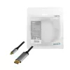 LogiLink CUA0100 Kabeļa savienotāju adapteris DisplayPort USB 3.2 Gen1 Type-C 1,8 m Melns Pelēks