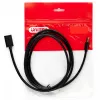 USB kabelis UNITEK Y-C447GBK 0,5 m USB 2.0 melns