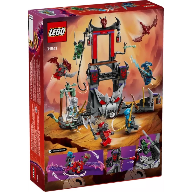 Konstruktors LEGO NINJAGO 71841 Dragon Village — 305 gab., 6 minifigūras, vecums 7+