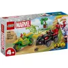 LEGO MARVEL 11198 Spin un Electro Dinozauru transportlīdzekļu vajāšana