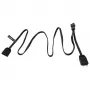 Phanteks PH-CB-DRGB3P_MB - 3-pin - 2 x Molex (3-pin) - taisns - taisns - melns - mātesplate (PH-CB-DRGB3P_MB)