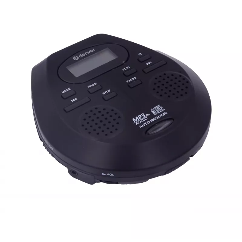 Portable CD player Denver DMP-395B Melns MP3 playback LCD display
