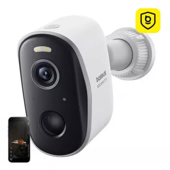 Novērošanas kamera Baseus N1 Plus āra kamera balta