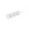 LANBERG PS0-03E-0300-W 3M Balts 3X 230V Lanter PAGARINĀJUMS PL. KABELIS NO PILNA VARA