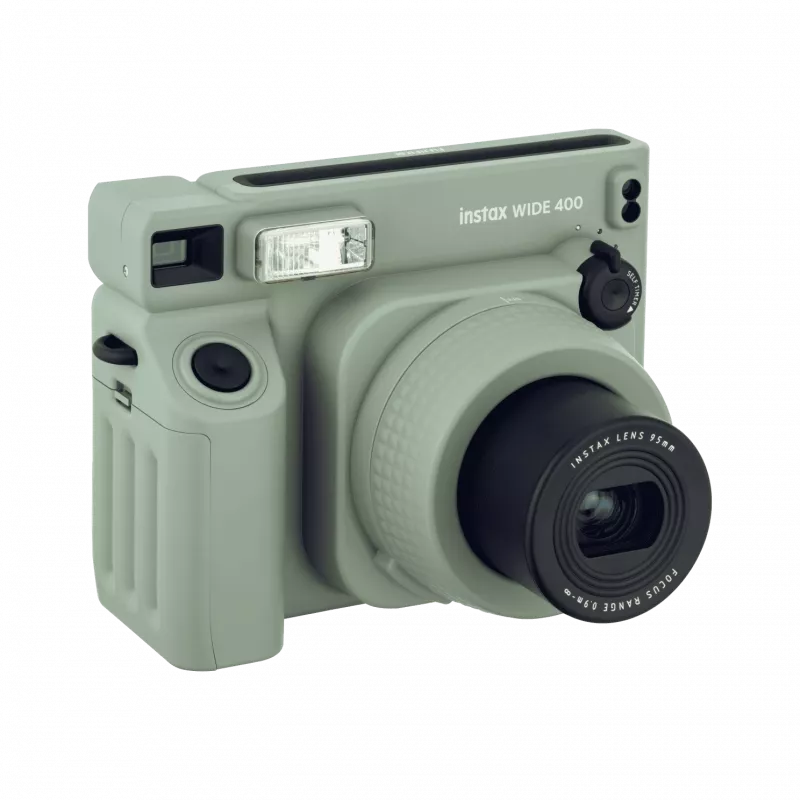 Kameras Instax Wide 400 zaļā krāsā