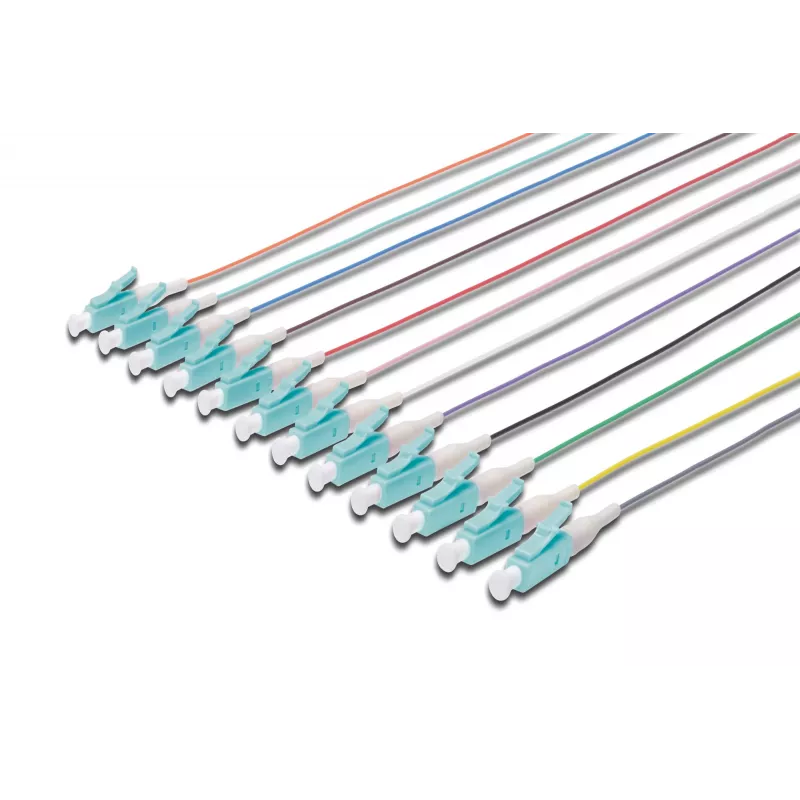 Optiskās šķiedras pigteili Digitus LC OM3 50/125 µ Simplex 2m